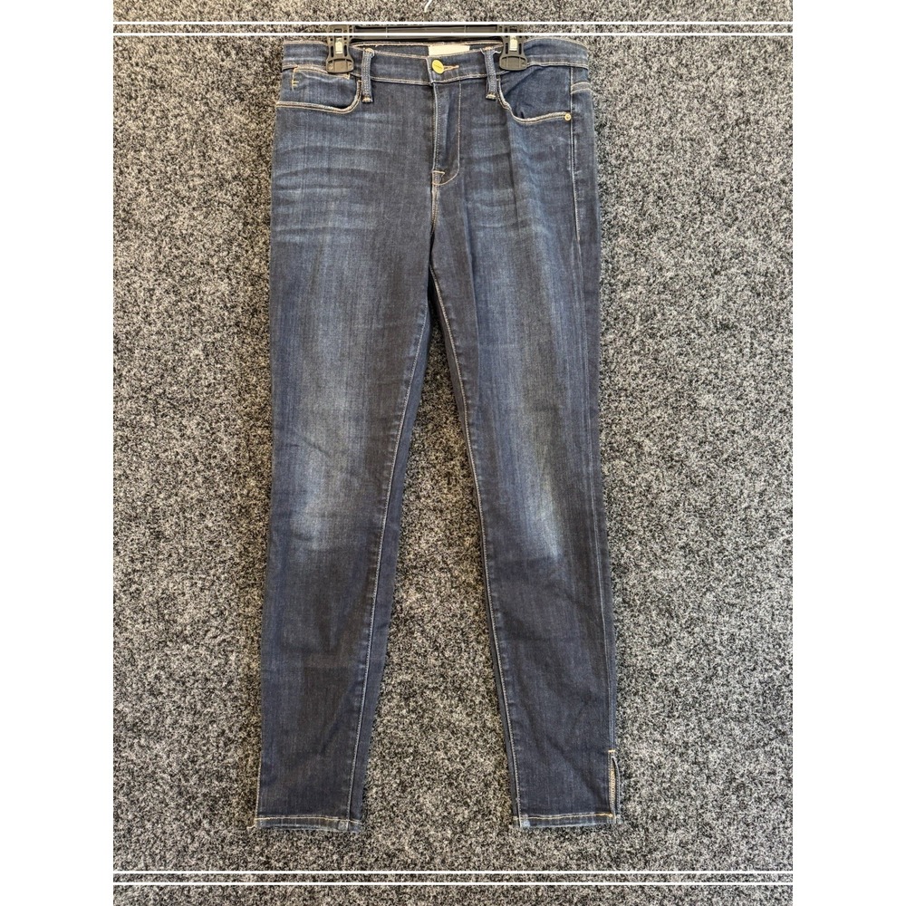 Frame Le High Skinny Jeans Size 27 Dark Wash